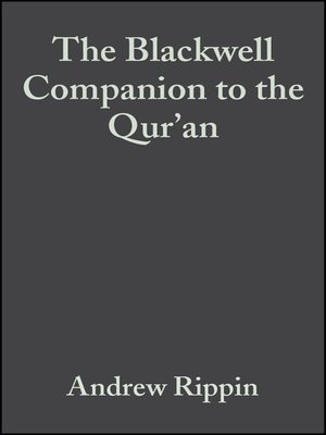 cover image of The Blackwell Companion to the Qur'an